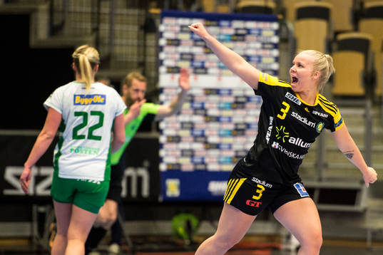 Sävehofs Emma Ekenman Fernis jublar