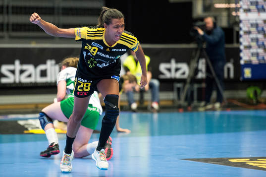Sävehofs Jamina Roberts jublar