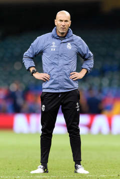  Tränare Zinedine Zidane