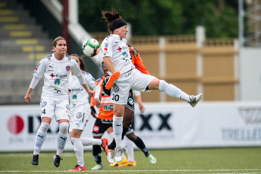 Rosengårds Ella Masar McLeod i nickduell mot Kristianstads