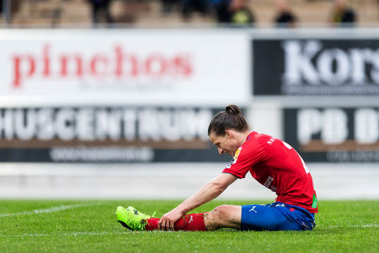 Helsingborgs Jesper Lange deppar