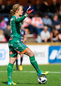 Linköpings målvakt Cajsa Andersson