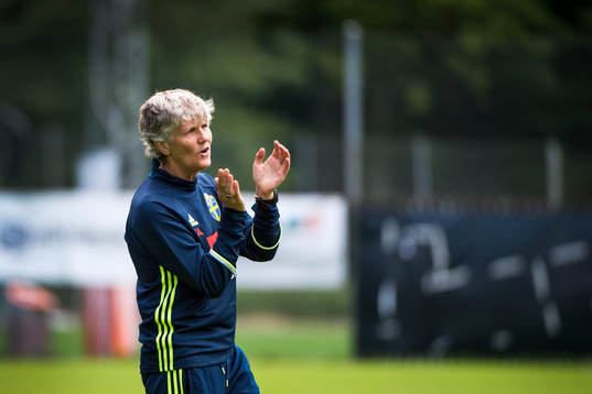 Förbundskapten Pia Sundhage