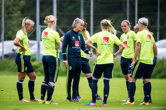 Förbundskapten Pia Sundhage