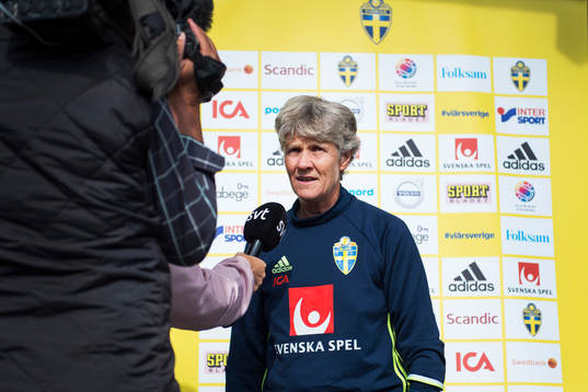 Förbundskapten Pia Sundhage