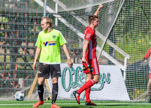 Piteås Joel Edström jublar