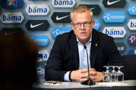 Sveriges förbundskapten Janne Andersson