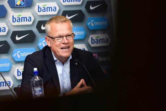 Sveriges förbundskapten Janne Andersson