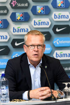 Sveriges förbundskapten Janne Andersson