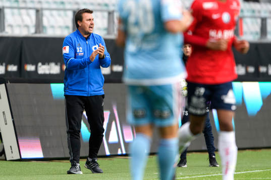 Degerfors tränare Stefan Jacobsson