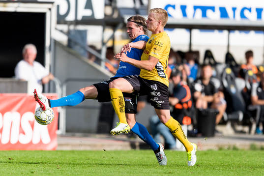 Halmstads Alexander Berntsson och Elfsborgs Per Frick