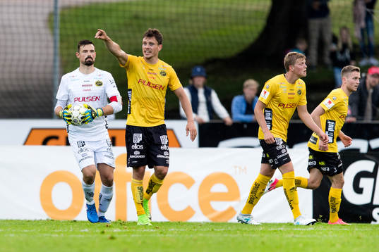 Elfsborgs målvakt Kevin Stuhr Ellegaard