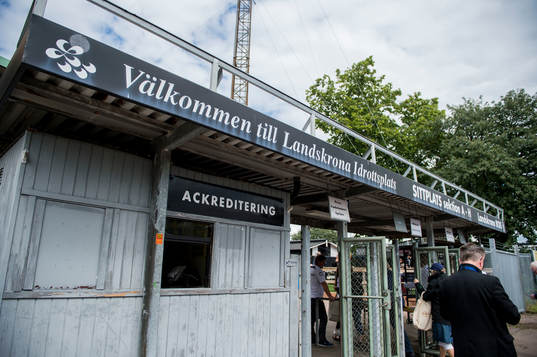 Exteriör av Landskrona IP