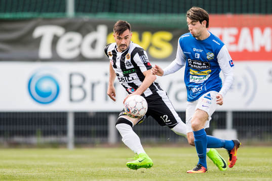 Landskronas Igor Arsenijevic i duell
