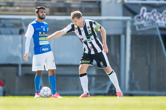 Oddevolds Mahmoud Abed-Al-Mouti och Landskronas Philip