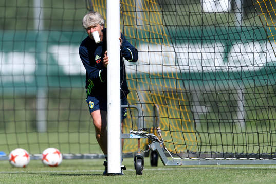 Förbundskapten Pia Sundhage