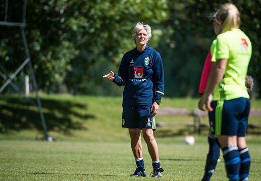 Förbundskapten Pia Sundhage