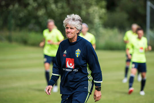 Förbundskapten Pia Sundhage