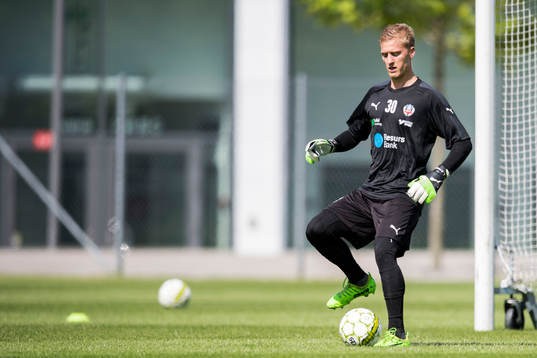 Helsingborgs målvakt Pär Hansson
