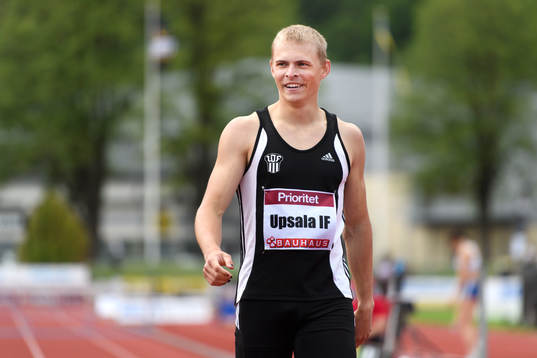 Isak Andersson, Upsala IF, jublar