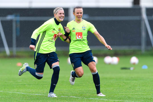 Olivia Schough och Jessica Samuelsson