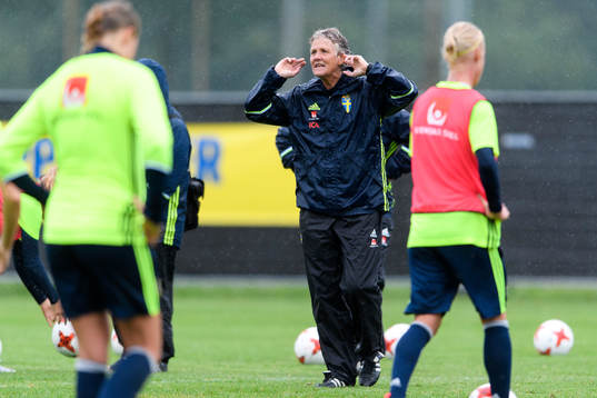 Förbundskapten Pia Sundhage