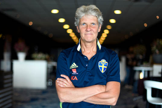 Förbundskapten Pia Sundhage