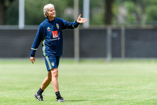 Förbundskapten Pia Sundhage