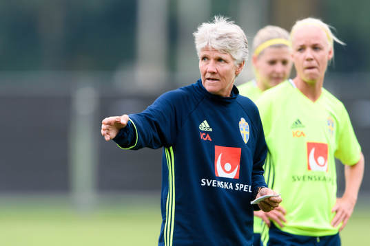 Förbundskapten Pia Sundhage