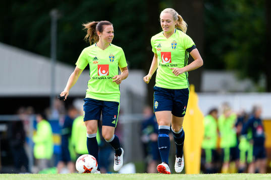 Jessica Samuelsson och Magdalena Eriksson