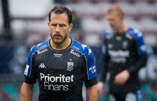 IFK Göteborgs Tobias Hysen deppar