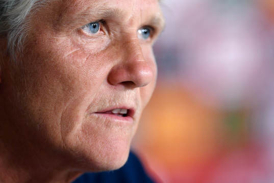 Förbundskapten Pia Sundhage