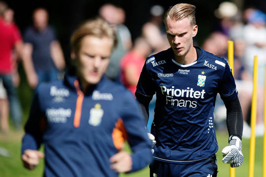 Målvakt Pontus Dahlberg