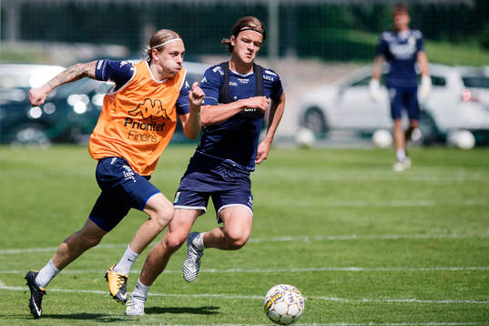 Elias Mar Omarsson och August Erlingmark