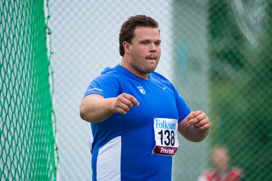 Daniel Ståhl jublar