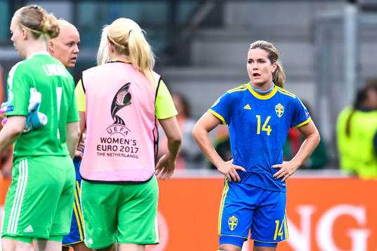 Sveriges Hanna Folkesson  deppar