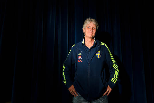 Förbundskapten Pia Sundhage