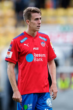 Helsingborgs Adam Eriksson deppar