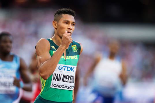Sydafrikas Wayde van Niekerk