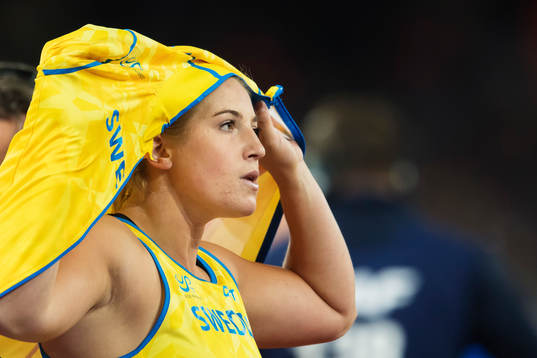 Sveriges Fanny Roos deppar