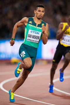 Sydafrikas Wayde van Niekerk