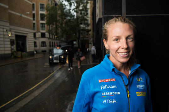 Sveriges löpare Hanna Hermansson