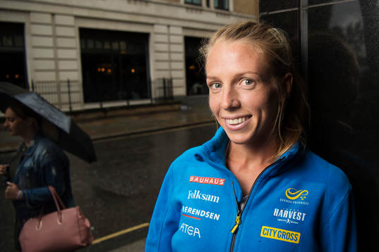 Sveriges löpare Hanna Hermansson