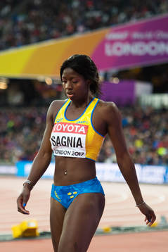 Sveriges Khaddi Sagnia deppar