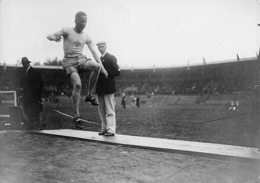 Id. Enhörning i längdhopp 19/8 1917