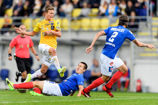 Falkenbergs John Björkengren och Åtvidabergs Johan Ramhorn