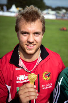 Oscar Vestlund vann Slägga