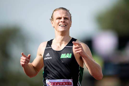 Nick Ekelund-Arenander jublar