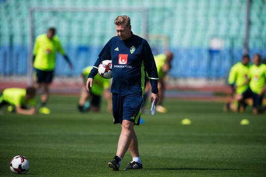 Assisterande förbundskapten Peter Wettergren