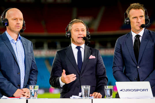 Henning Berg, Bengt Eriksen and host Carsten Skjelbreid